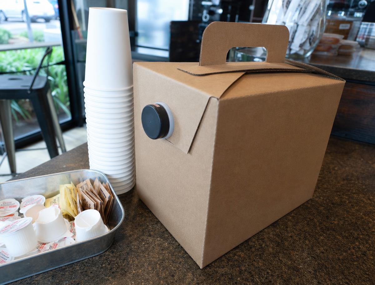 Boxed Coffee — Breakfast catering in Sioux Falls by Old Orchard