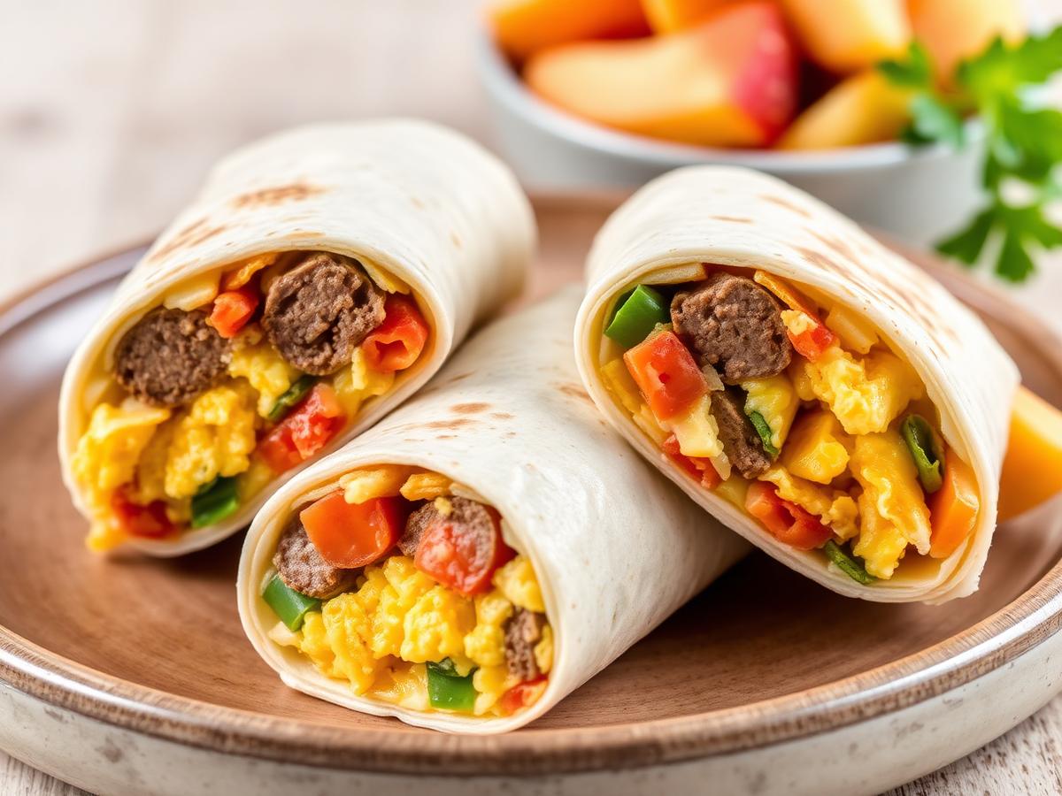 Breakfast Wraps — Breakfast catering in Sioux Falls by Old Orchard