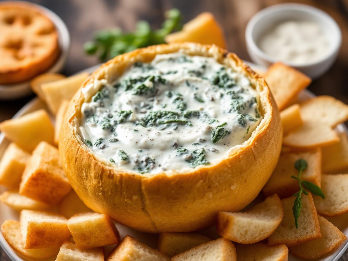 Spinach Dip — Appetizers catering in Sioux Falls by Old Orchard