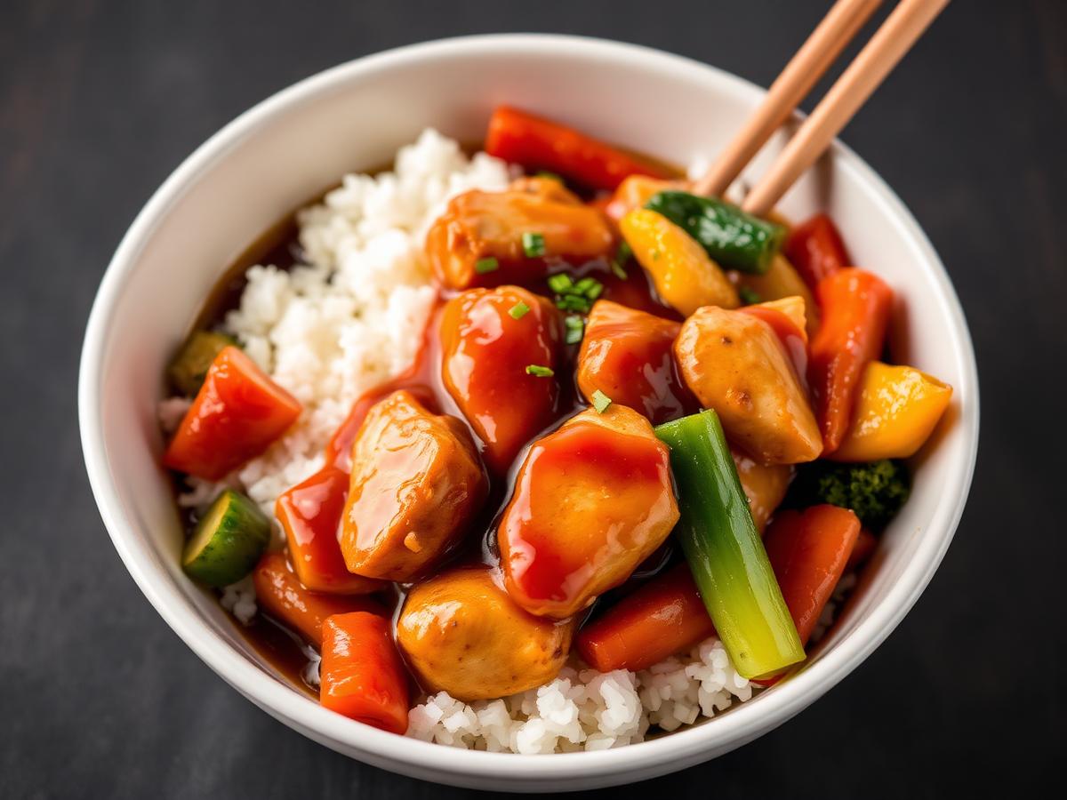 Teriyaki Chicken Stir-Fry Bowl — Pasta or Hot Dish Entree catering in Sioux Falls by Old Orchard
